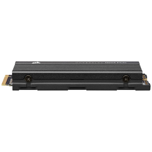 SSD interne MP600 Pro LPX 1 To M.2 NVMe PCI-e avec dissipateur thermique de Corsair - Optimisé pour la PS5