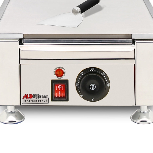 AP-414 Flat Top Griddle | Teppanyaki Grill with Dual Thermostat | 110V