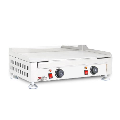 AP-413 Flat Top Griddle | Compact Teppanyaki Grill with Scapula | Manual Control | 110V