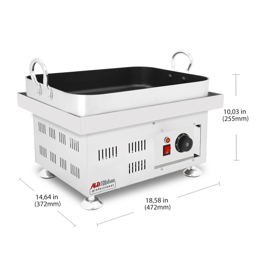 AP-450 Korean Rice Cake Maker | Tteokbokki Machine With Nonstick Coating | 110V