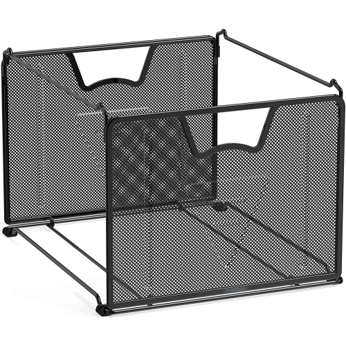 Hanging File Organizer, Black