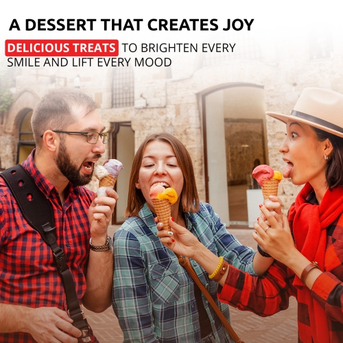 AP-600 Waffle Cone Maker | Commercial Ice Cream Cone Maker | Stainless Steel | Nonstick | Manual Control | 110V