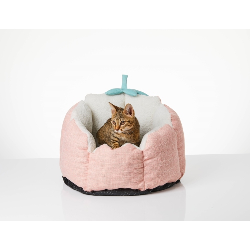 PETKIT Strawberry Bed, Bed for Cats, Cat Bed, Durable Pet Bed, Easy Wash Pet Bed, Soft Pet Bed
