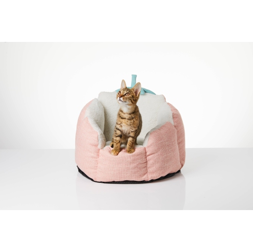 PETKIT Strawberry Bed, Bed for Cats, Cat Bed, Durable Pet Bed, Easy Wash Pet Bed, Soft Pet Bed