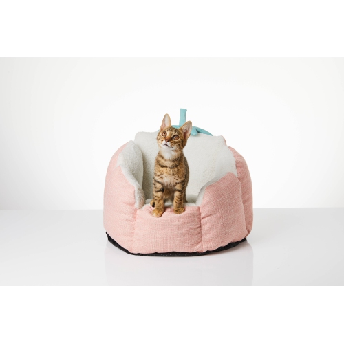 PETKIT Strawberry Bed, Bed for Cats, Cat Bed, Durable Pet Bed, Easy Wash Pet Bed, Soft Pet Bed