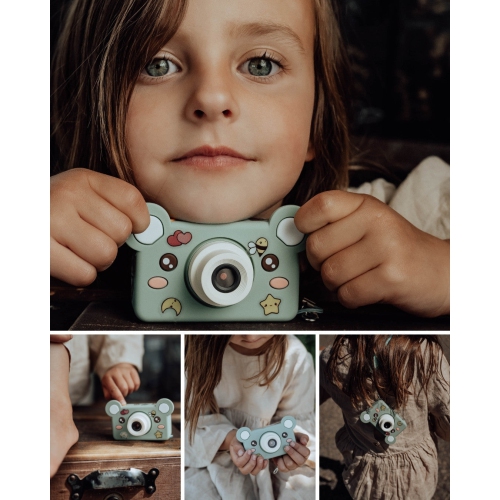 Kidamento Kids Digital Camera & Camcorder - Model C - Mikayo the Bear