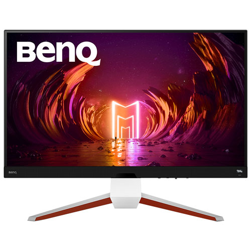 BenQ MOBIUZ 31.5" 4K Ultra HD 144Hz 1ms GTG 3D IPS LCD FreeSync Gaming Monitor - White