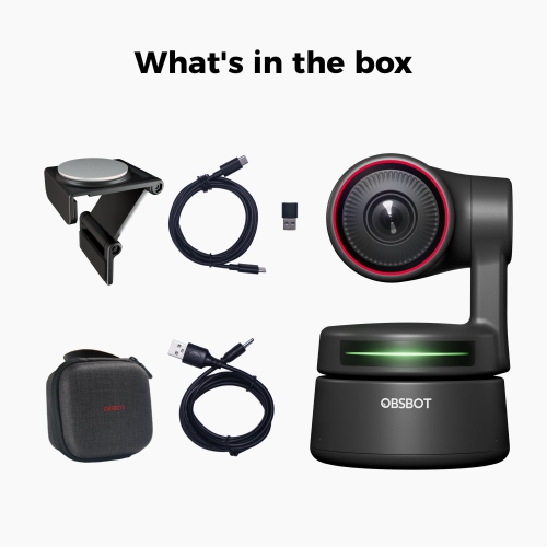 OBSBOT Tiny 4K AI-Powered PTZ 4K Webcam | Best Buy Canada