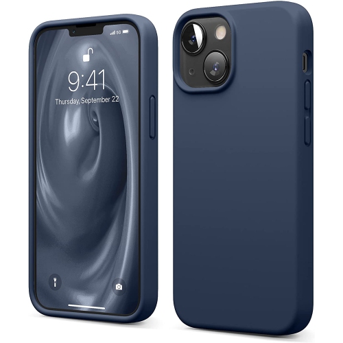 elago Compatible with iPhone 13 Mini Case, Liquid Silicone Case, Full Body Screen Camera Protective Cover, Shockproof, Slim Phone Case, Anti-Scratch
