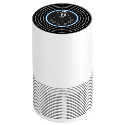 Airstream UV Air purifier 210 - High intensity UVC / UVV lamp helps reduce 99.97% of pathogens - HEPA H13 filter - Protection up to 1012 sq. Ft. - 2 year warranty.