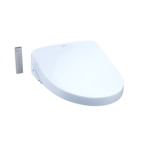 TOTO SW3056#01 S550e WASHLET Electronic Bidet smart Toilet Seat with EWATER+ and Auto Open and Close Contemporary Lid, Elongated, Co by TOTO - Open Box condition