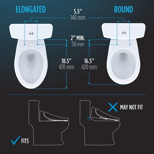 TOTO SW3056#01 S550e WASHLET Electronic Bidet smart Toilet Seat with EWATER+ and Auto Open and Close Contemporary Lid, Elongated, Co by TOTO - Open Box condition - Image 8