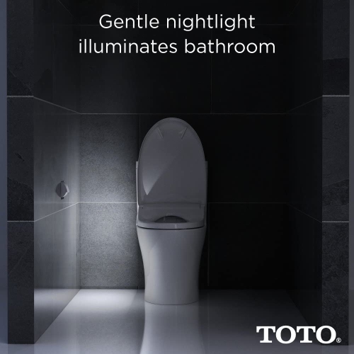 TOTO SW3056#01 S550e WASHLET Electronic Bidet smart Toilet Seat with EWATER+ and Auto Open and Close Contemporary Lid, Elongated, Co by TOTO - Open Box condition - Image 9