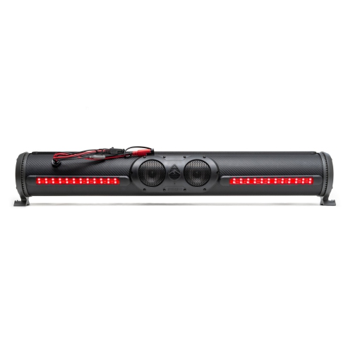ECOXGEAR SoundExtreme SEDS32 Double-Sided Amplified Powersports 11 Speaker Bluetooth Soundbar Waterproof Sandproof with LED Lighting 500 Watts of