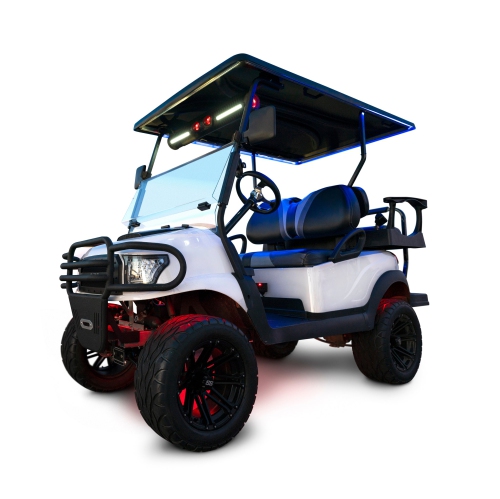 ECOXGEAR SoundExtreme SEDS32 Double-Sided Amplified Powersports 11 Speaker Bluetooth Soundbar Waterproof Sandproof with LED Lighting 500 Watts of