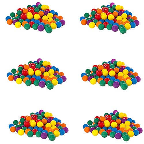 INTEX  100-Pack Large Plastic Multi-Colored Fun Ballz for Ball Pits (6 Pack)