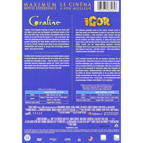 Coraline/Igor (DVD)