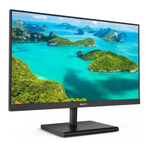 Refurbished - Philips 241E1S 23.8" LED IPS FHD Widescreen Monitor with HDMI