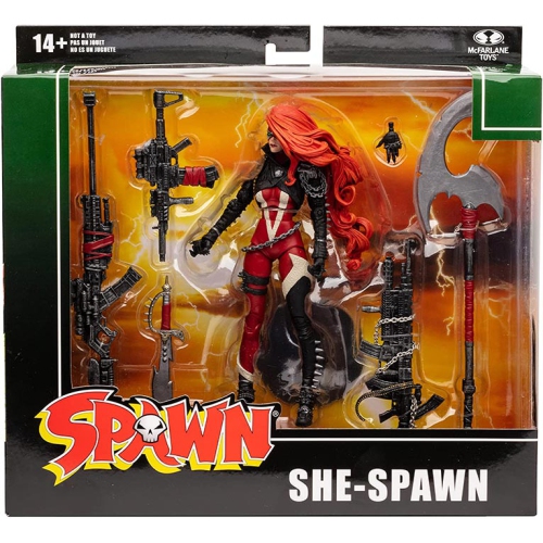 Spawn 7 Inch Action Figure Wave 2 Deluxe - She-Spawn