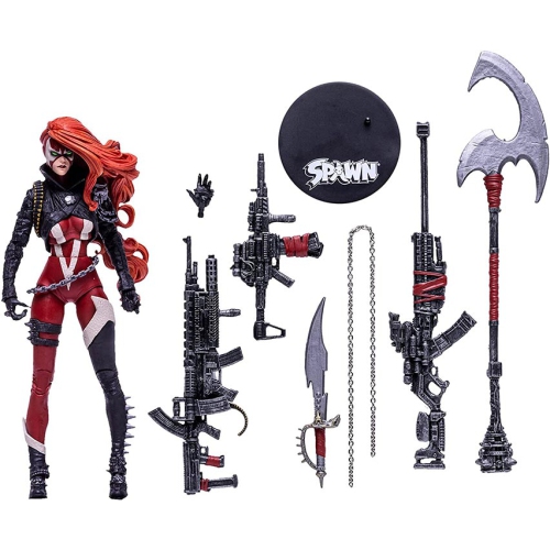 Spawn 7 Inch Action Figure Wave 2 Deluxe - She-Spawn