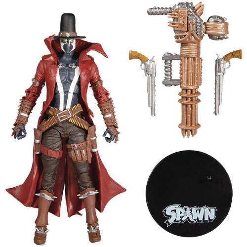 Spawn 7 Inch Action Figure Wave 2 - Gatling Gun Gunslinger Spawn