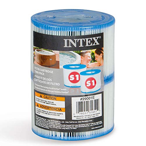 Intex Type S1 Filter Cartridge for PureSpa, Twin Pack