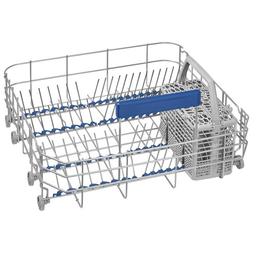 Lave-vaisselle encastrable 24 po 48 dB avec troisième panier de Smeg - Acier inoxydable