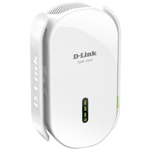 Prolongateur de portée Wi-Fi 5 maillé bibande AC2000 de D-Link - Blanc - Boîte ouverte