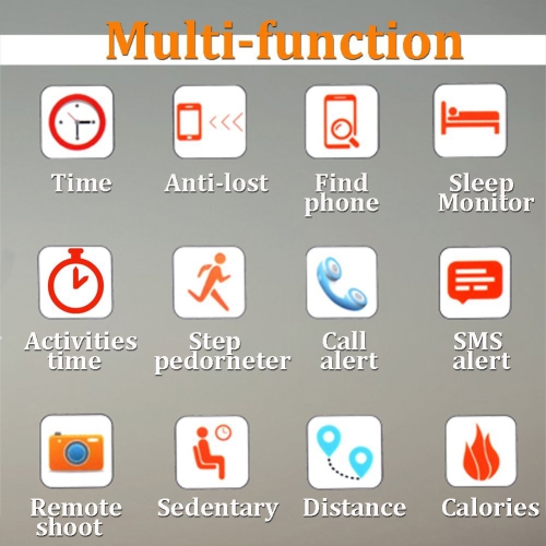 ULTREND Explorer - Bluetooth Fitness Tracker Smart Bracelet