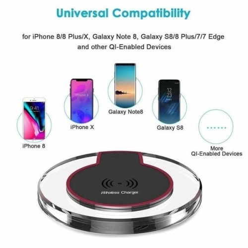 ULTREND 10W Ultra-thin Wireless Qi Charger