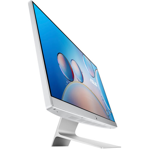 ASUS M3700 27" All-in-One PC - White (AMD Ryzen 5 5625U/1TB HDD/256GB SSD/16GB RAM) - Only at Best Buy
