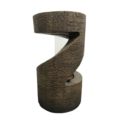 Hi-Line Gift Ltd 14' Wodden Fountain with LED