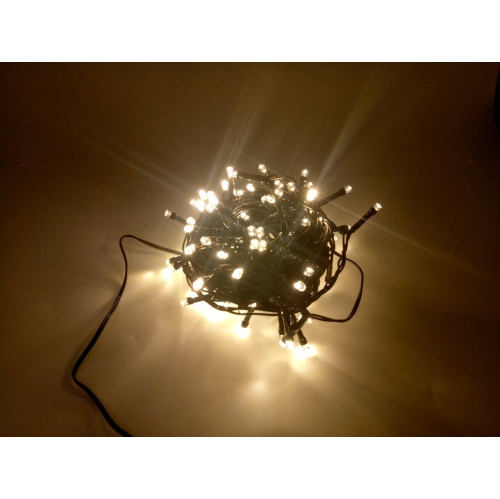 Hi-Line Gift Ltd Multi-Function Timed String Lights - 100 RGB LEDs with Remote