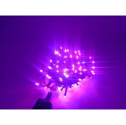 Hi-Line Gift Ltd Multi-Function Timed String Lights - 100 RGB LEDs with Remote
