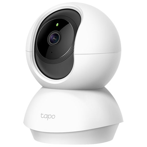 TP-Link tapo Wireless Indoor 1080p Full HD Dome Security Camera - White