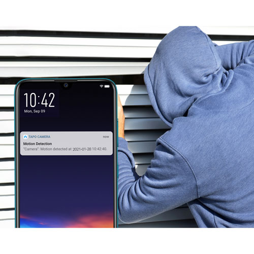 TP-Link Tapo C200 Wireless Indoor 1080p Full HD Home Security Camera - White