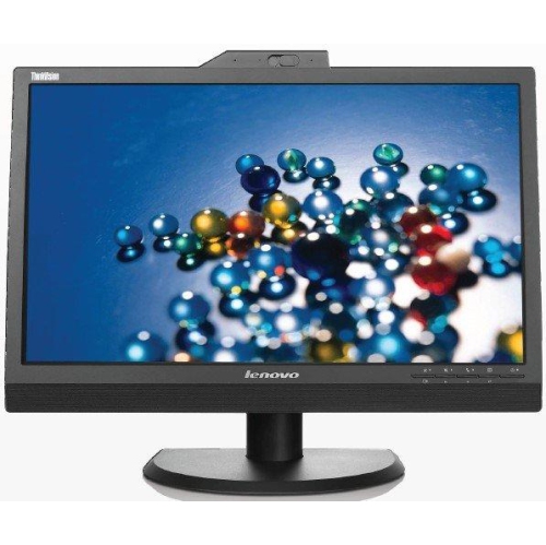 Refurbished - Lenovo LT2223ZWC 21.5" 1920x1080 Widescreen LED Backlit LCD Monitor-Web Cam-HDMI-Recertified
