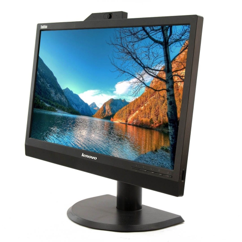 Refurbished - Lenovo LT2223ZWC 21.5" 1920x1080 Widescreen LED Backlit LCD Monitor-Web Cam-HDMI-Recertified