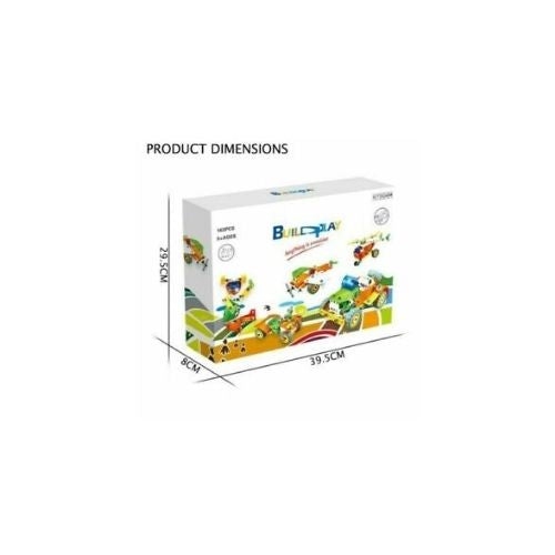 Ensemble de construction éducatif de 160 pièces pour garçons de 7, 8 et 9 ans