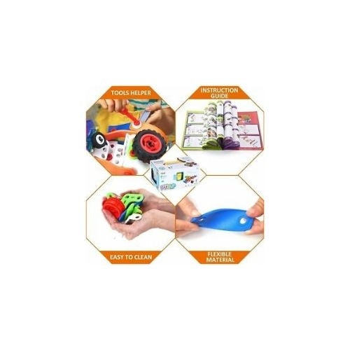 Ensemble de construction éducatif de 160 pièces pour garçons de 7, 8 et 9 ans