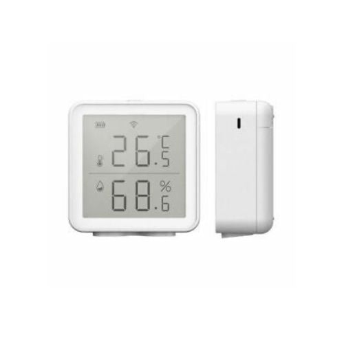 Tuya – thermomètre hygromètre WIFI intelligent, avec détecteur externe de  température et d'humidité, chargeur USB ou