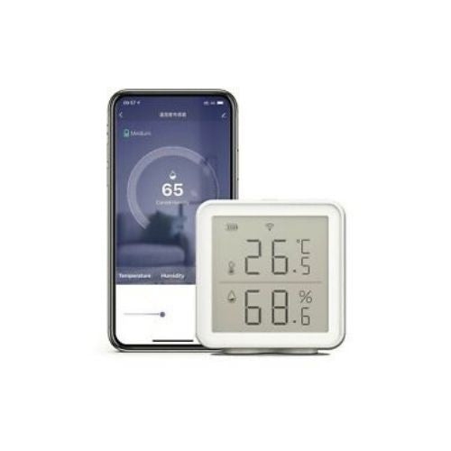 KKMOL Thermomètre WiFi - Thermomètre WiFi avec application - Hygromètre  WiFi - Capteur de température WiFi - Thermomètre intelligent pour cave à  vin