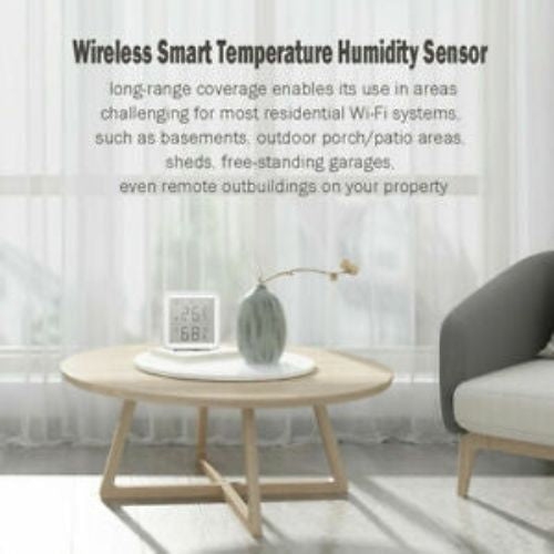 WiFi Smart Temperature Humidity Sensor Meter Hygrometer Thermometer Monitor Tuya
