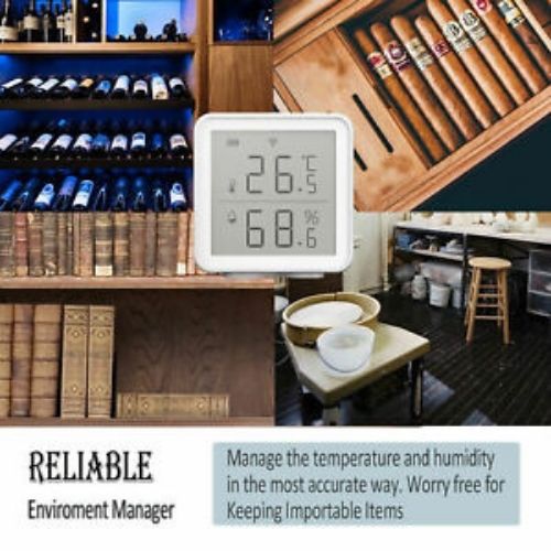 WiFi Smart Temperature Humidity Sensor Meter Hygrometer Thermometer Monitor Tuya
