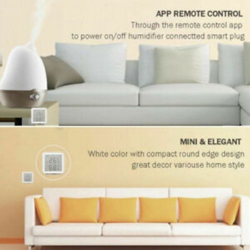WiFi Smart Temperature Humidity Sensor Meter Hygrometer Thermometer Monitor Tuya