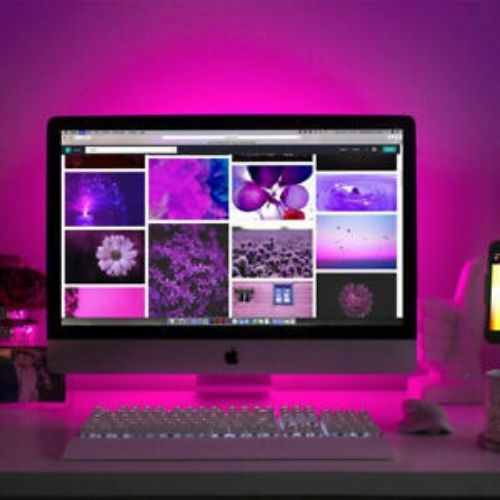 RGB LED STRIP LIGHTS IP65 5050 60LEDS/M 12V+44 KEY IR CONTROLLER CA