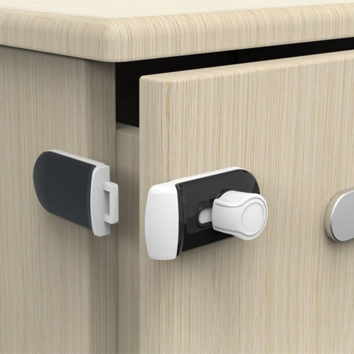 38pcs Child Safety Locks Baby Safety Locks Easy Installation for Cabinets Drawers Fridges