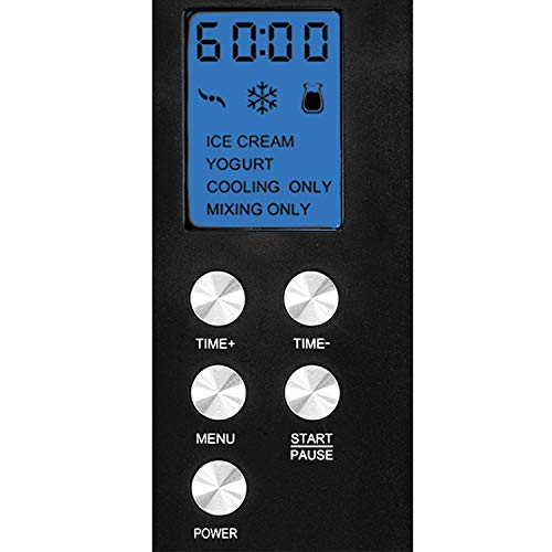 Whynter ICM-220SSY Stainless Steel Ice Cream Maker 2 Quart Capacity Bowl & Yogurt Function