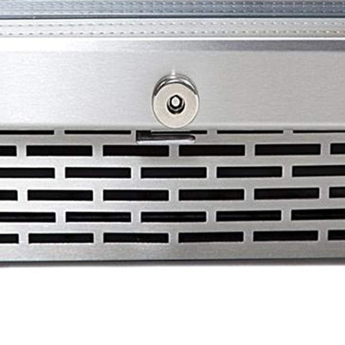 Whynter BWR-462DZ 46-Bottle Dual Temperature Zone Built Wine Refrigerator, Silver-46-Bottle, Silver