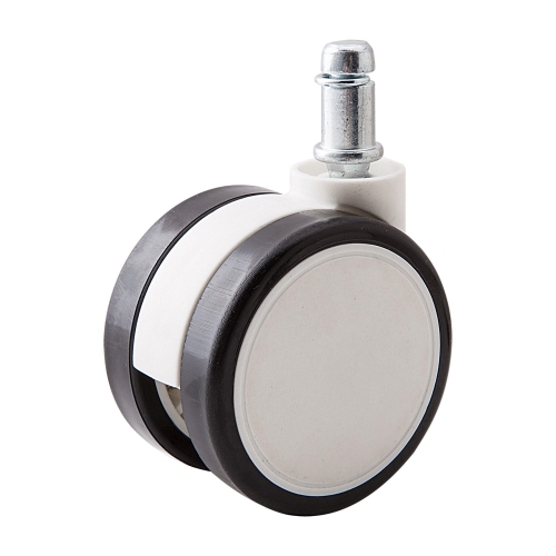 Universal Chair Replacement Casters Wheels, White, Set of 5, Compatible with office chair, gaming chair, computer desk chair